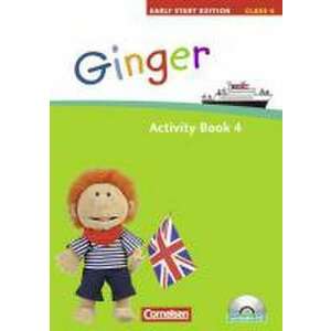 Ginger - Early Start Edition 4 - Activity Book mit Lieder-/Text-CD imagine