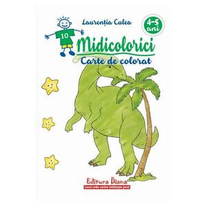 Midicolorici. Carte de colorat 4-5 ani - Laurentiu Culea imagine
