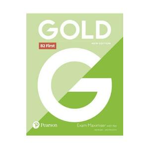 Gold New Edition B2 First Exam Maximiser with Key - Sally Burgess, Jacky Newbrook imagine