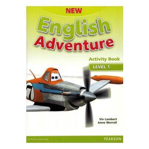 New English Adventure Activity Book Level 1 and CD Pack - Viv Lambert, Anne Worrall imagine