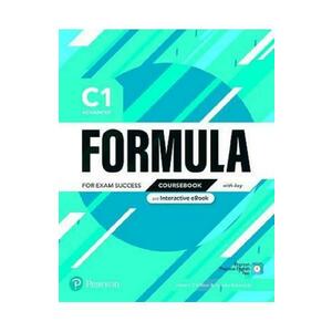 Formula C1 Advanced Coursebook with key and Interactive eBook - Helen Chilton, Lynda Edwards imagine