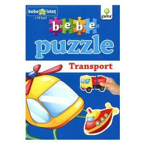 Bebe Puzzle +18 Luni - Transport imagine