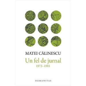 Un fel de jurnal (1973-1981) - Matei Calinescu imagine
