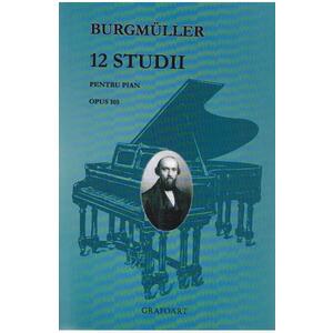 12 studii pentru pian - Burgmuller imagine