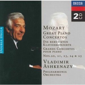 Mozart - Great Piano Concertos. Nos 20, 21, 23, 24, 25 | Vladimir Ashkenazy imagine