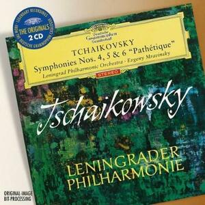 Tchaikovsky: Symphonies Nos.4, 5 & 6 ''Pathetique'' | Leningrad Philharmonic Orchestra, Jewgenij Mrawinskij imagine