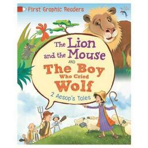 Aesop: The Lion and the Mouse & the Boy Who Cried Wolf imagine