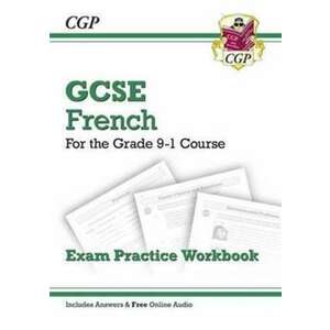 New GCSE French Exam Practice Workbook - Course (Includes Answers) imagine