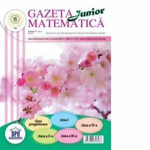 Gazeta Matematica Junior nr. 74 (Mai 2018) imagine