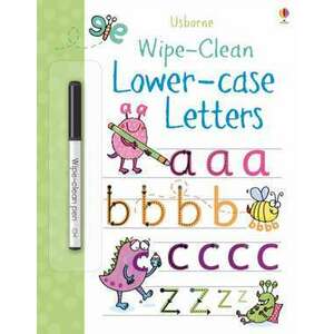Wipe-Clean Lower-Case Letters imagine