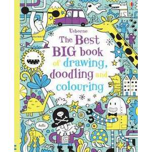 The Best Big Book of Drawing, Doodling and Colouring imagine