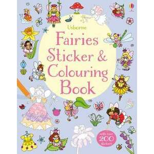 Fairies Sticker & Colouring Book imagine