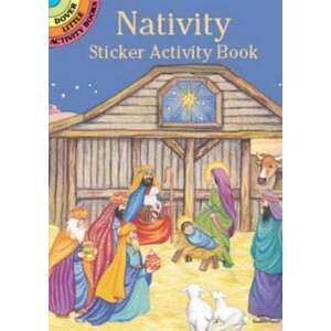 Nativity Sticker Activity Book imagine
