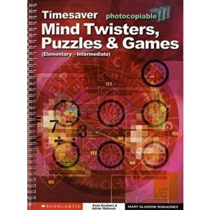 Mind Twisters, Puzzles & Games Elementary - Intermediate, Spiral Bound - Adrian Wallwork imagine