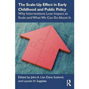 Scale-Up Effect in Early Childhood and Public Policy, Paperback - *** imagine