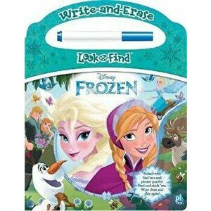 Disney Frozen: Write-And-Erase Look and Find, Hardcover - Pi Kids imagine