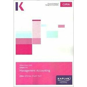 P1 MANAGEMENT ACCOUNTING - Study Text, Paperback - *** imagine