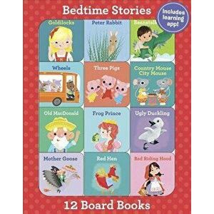 Bedtime Stories 12 Mini Board Books, Hardcover - West Side Publishing imagine