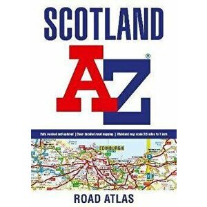 Scotland A-Z Road Atlas, Paperback - *** imagine