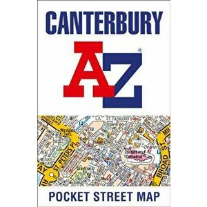 Canterbury A-Z Pocket Street Map, Sheet Map - A-Z Maps imagine