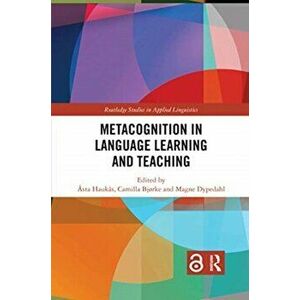 Metacognition in Language Learning and Teaching, Paperback - *** imagine