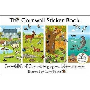 The Cornwall Sticker Book. The Wildlife of Cornwall in gorgeous fold-out scenes, Paperback - *** imagine
