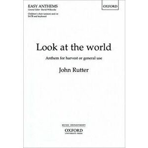 Look at the world. Vocal score, Sheet Map - *** imagine