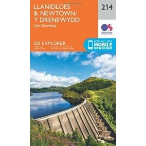 Llanidloes and Newtown - Y Drenewydd. September 2015 ed, Sheet Map - Ordnance Survey imagine