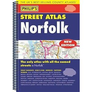 Philip's Street Atlas Norfolk, Spiral Bound - *** imagine
