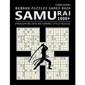 Samurai Sudoku: 1000 Puzzle Book, Overlapping Into 200 Samurai Style Puzzles, Travel Game, Lever Expert Sudoku, Volume 17, Paperback - Birth Booky imagine