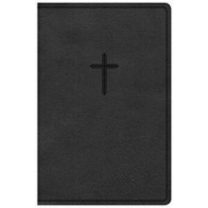 KJV Everyday Study Bible, Black Leathertouch - Csb Bibles by Holman imagine