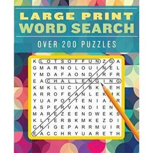 Large Print Word Search, Paperback - Editors of Portable Press imagine