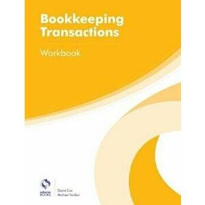 Bookkeeping Transactions Workbook, Paperback - Michael Fardon imagine