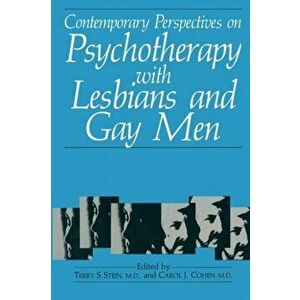 Contemporary Perspectives on Psychotherapy with Lesbians and Gay Men. Softcover reprint of the original 1st ed. 1986, Paperback - *** imagine