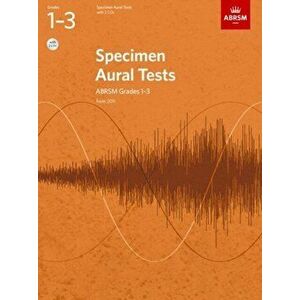 Specimen Aural Tests, Grades 1-3 with 2 CDs. new edition from 2011, Sheet Map - *** imagine