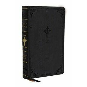 NABRE, New American Bible, Revised Edition, Catholic Bible, Large Print Edition, Leathersoft, Black, Thumb Indexed, Comfort Print. Holy Bible, Large t imagine