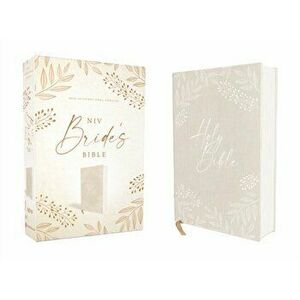 Niv, Bride's Bible, Cloth Over Board, Cream, Red Letter, Comfort Print, Hardcover - *** imagine
