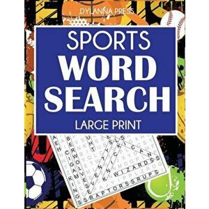 Sports Word Search: 101 Large Print Puzzles Featuring Football, Basketball, Baseball, Hockey, Tennis, Golf, and More - *** imagine