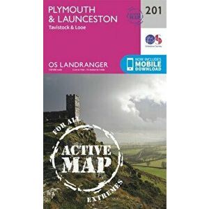 Plymouth & Launceston, Tavistock & Looe. February 2016 ed, Sheet Map - Ordnance Survey imagine