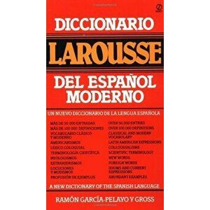 Diccionario Larousse del Espanol Moderno = A New Dictionary of the Spanish Language, Paperback - Ramon Garcia Palayo y. Gross imagine