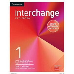 Interchange Level 1 Student's Book with Online Self-Study and Online Workbook, Paperback - Jack C. Richards imagine