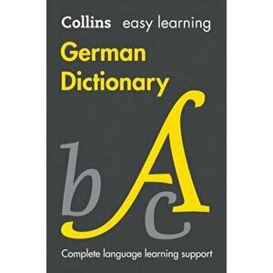 Easy Learning German Dictionary, Paperback - *** imagine