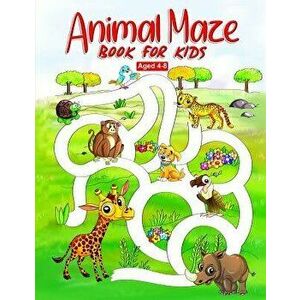 Animal Maze Book for Kids Aged 4-8: Fun Childrens Activity Book, for Children Aged 4 5 6 7 & 8, Paperback - Activity World imagine