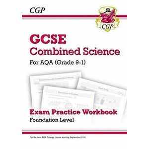 Grade 9-1 GCSE Combined Science: AQA Exam Practice Workbook - Foundation, Paperback - *** imagine
