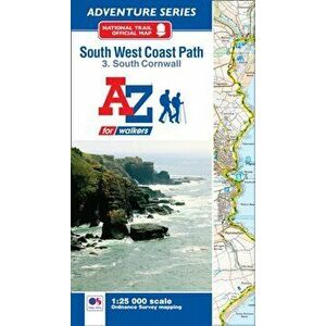SW Coast Path South Cornwall Adventure Atlas, Paperback - *** imagine