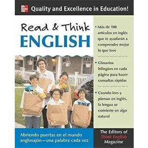 Read & Think English, Paperback - The Editors of Think English! Magazine imagine