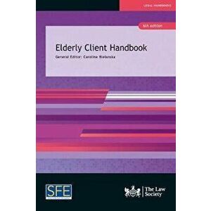 Elderly Client Handbook, Paperback - *** imagine