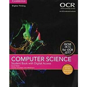 GCSE Computer Science for OCR Student Book with Digital Access (2 Years) Updated Edition - David Waller imagine