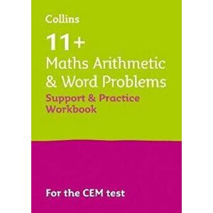 11+ Maths Arithmetic and Word Problems Support and Practice Workbook. For the Cem 2022 Tests, Paperback - Teachitright imagine