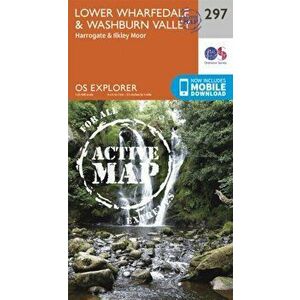 Lower Wharfedale and Washburn Valley. September 2015 ed, Sheet Map - Ordnance Survey imagine